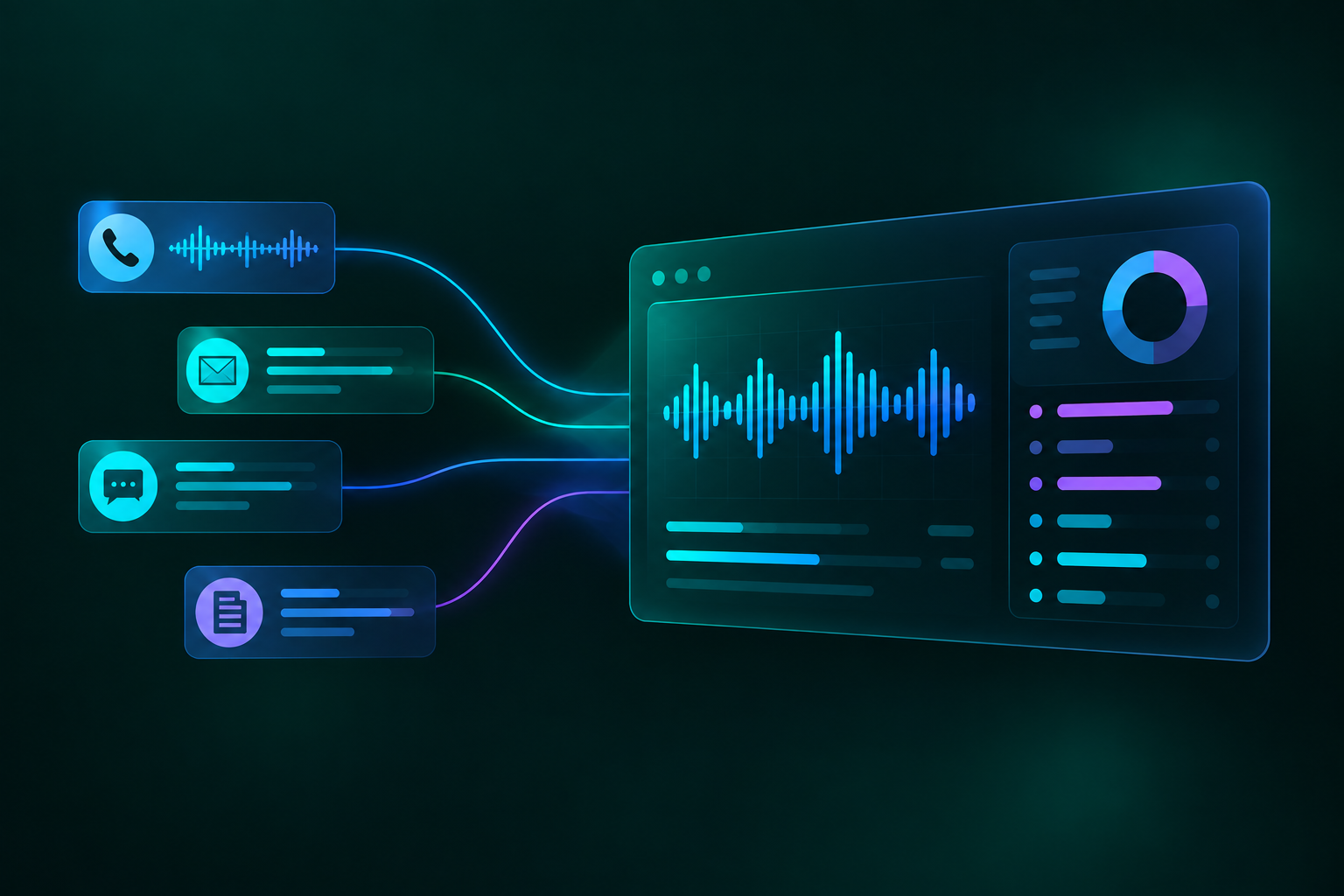 Aplicación empresarial de Interaction Analytics